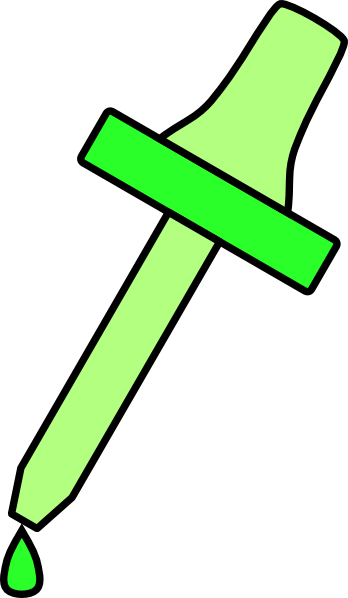 Small - Eye Dropper Clipart (348x598), Png Download