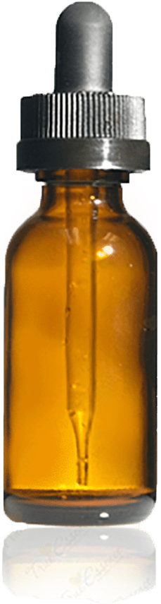 Child Resistant Glass Dropper - 30 Ml,1 Oz Boston Round With Child Resistant Dropper (1000x1000), Png Download
