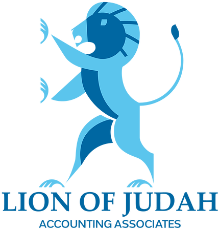 Logo Design Done For Lion Of Judah Accounting Associates - Graphic Design (600x540), Png Download