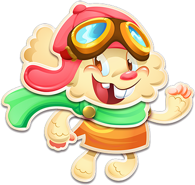 Jenny - Candy Crush Jelly Saga (385x372), Png Download