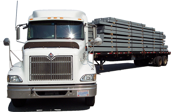 Abc Transportation Flatbed Truck - Truck (600x371), Png Download