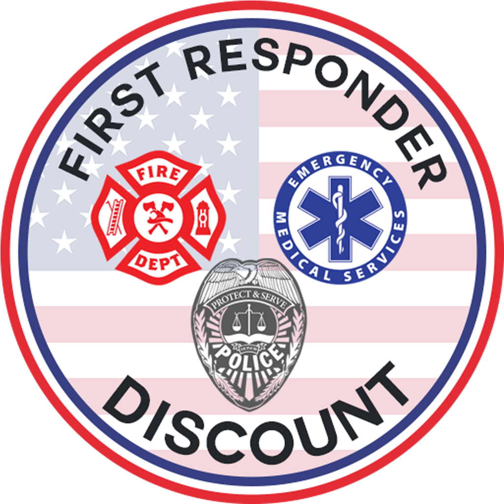 First Responder Discount - Thank You First Responders (1200x1200), Png Download