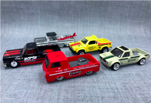 Hot Wheels Shop Trucks (600x600), Png Download