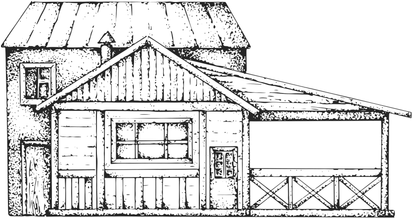 Hand Painted House Transparent - Download (1024x1024), Png Download