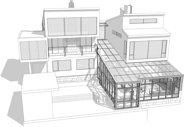 Monteyne Architecture - House (780x508), Png Download