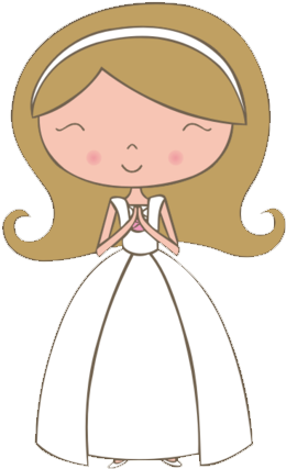 Muñecas De Comunion Dibujos (280x452), Png Download