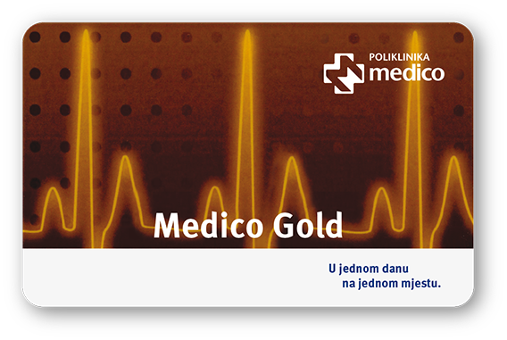 The Medico Gold Card Is Valid Only Upon The Presentation - Gold (568x381), Png Download