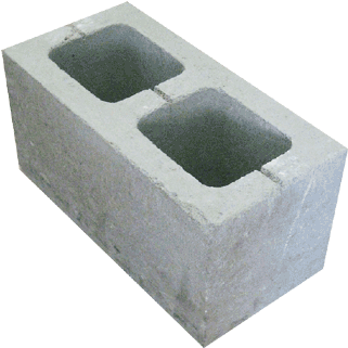 Concrete Block - Concrete Brick Supply In Malaysia (350x380), Png Download