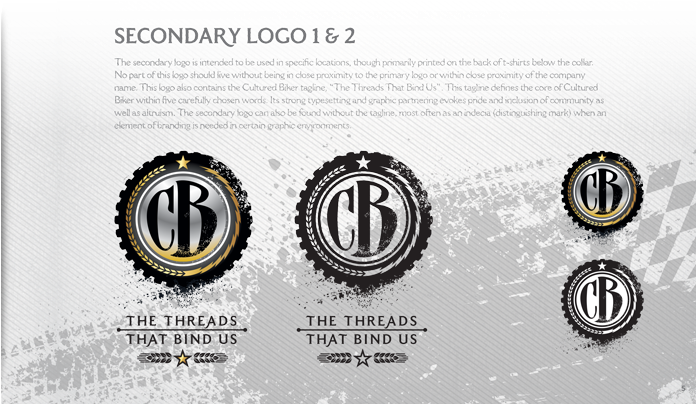 Cultured Biker Motorcycle Apparel Brand Guidelines - Motorcycle (695x414), Png Download