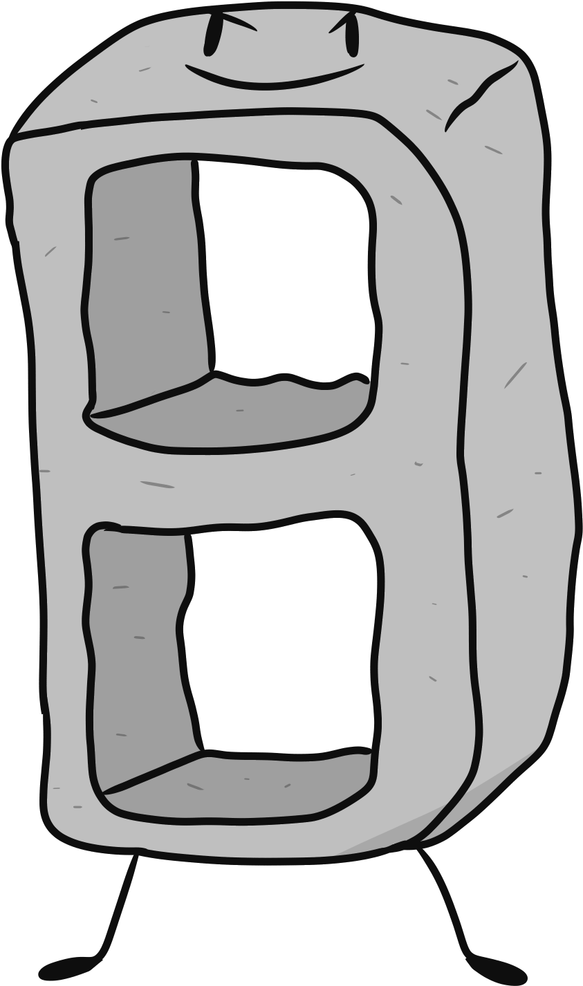 Cinderblock - Portable Network Graphics (1000x1500), Png Download