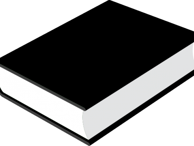รูป หนังสือ สี ดำ (640x480), Png Download