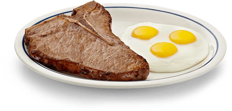 T Bone Steak Egg 323 Kb - Macros For Carnivore Diet (787x367), Png Download