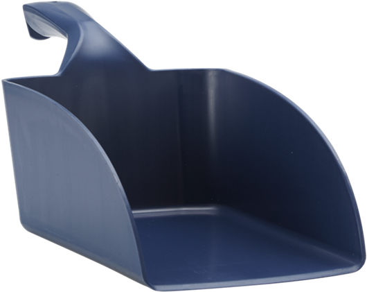 Hand Scoop, Metal Detectable, 2 Litre , Dark Blue - Blue (590x474), Png Download