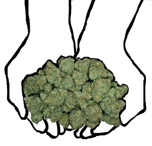 Weed Transparent Tumblr - Happy Valentines Day Marijuana (500x480), Png Download