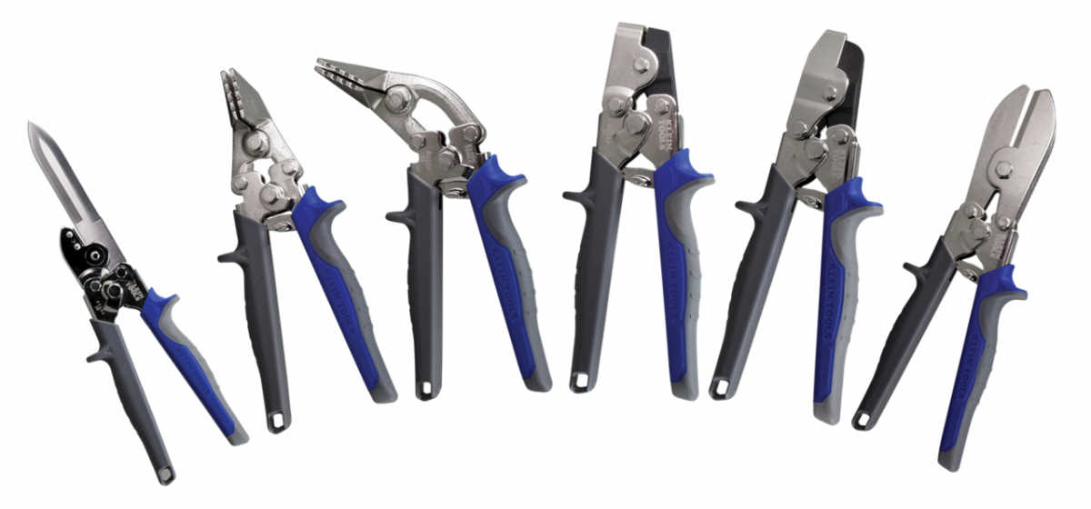 Hvac Hand Notcher, Tin Snips, Hole Cutter And More - Sheet Metal Work Tools (1200x560), Png Download