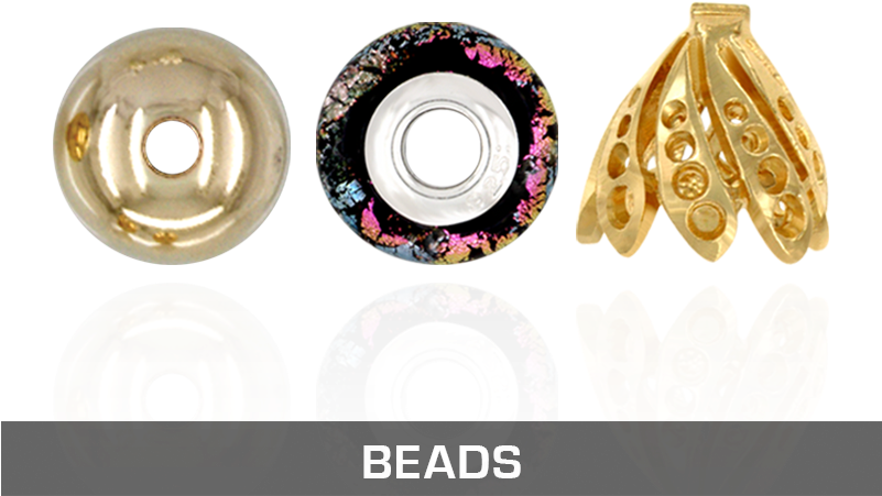 Ross Metals Findings Beads 10k 14k 18k Yellow White - Circle (800x565), Png Download