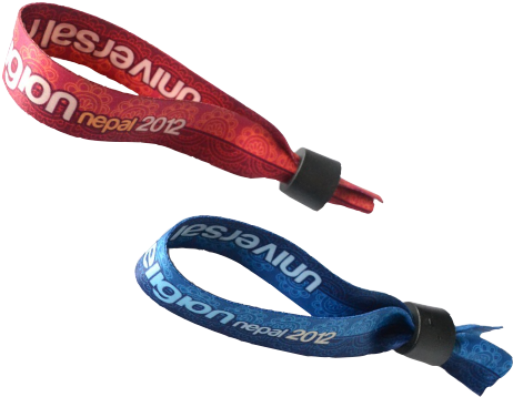 Fabric Wristbands Fabric Wristbands For Events - Events Wristbands (481x413), Png Download