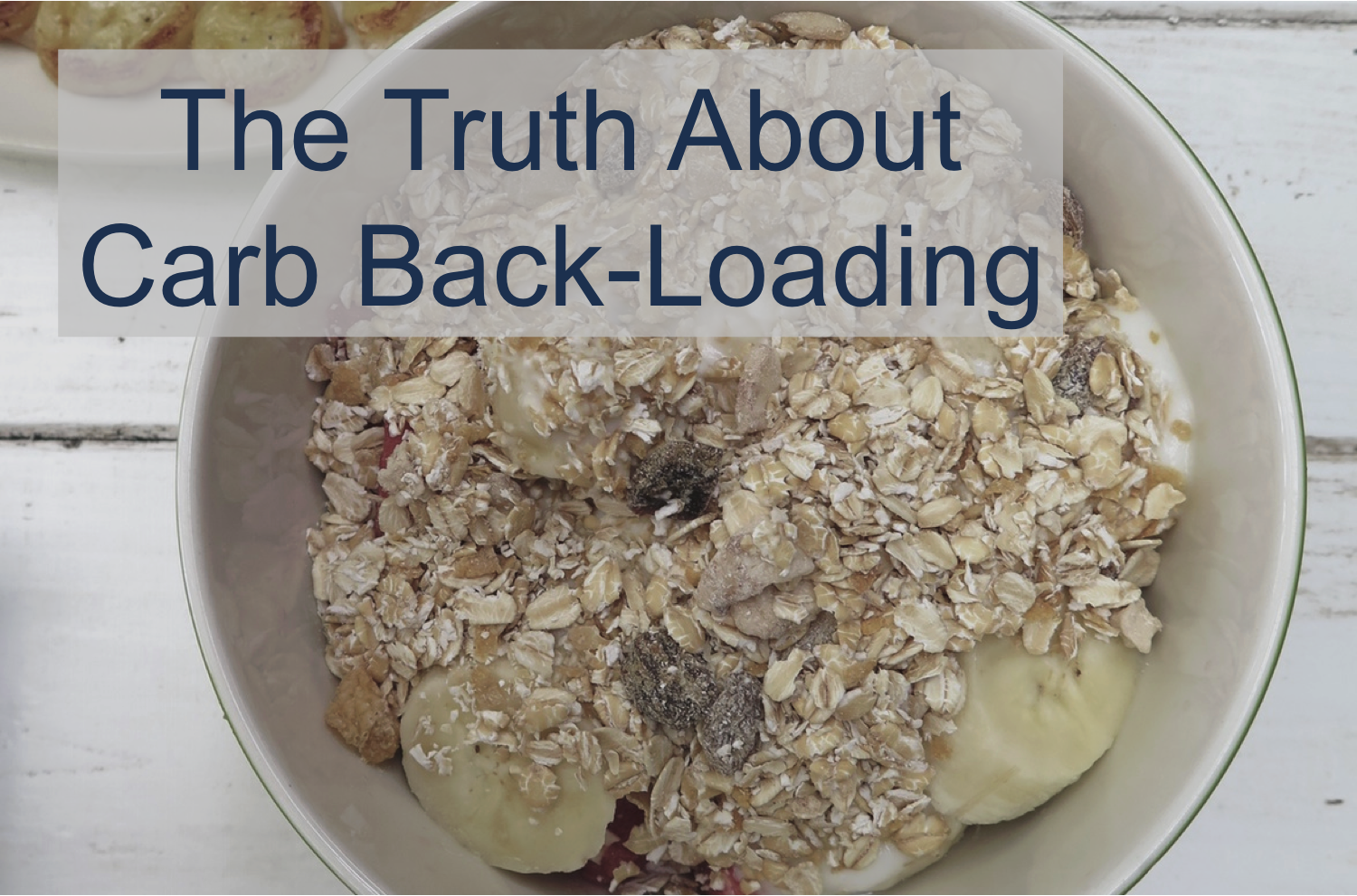 Carb Bl Title - Carb Backloading Meal (1500x991), Png Download