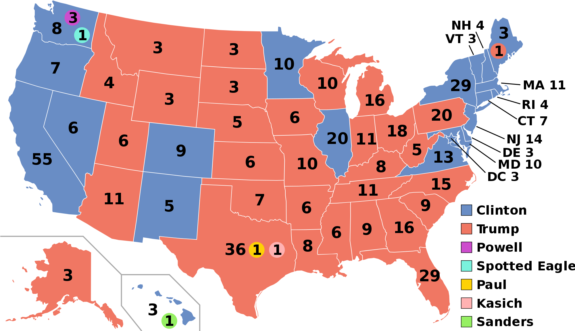 Electoral College (2000x1163), Png Download