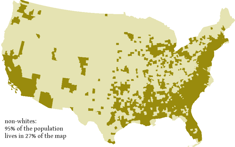 If You Apportion All Of The Pixels On A Typical Map - Map Usa Pixel (800x500), Png Download