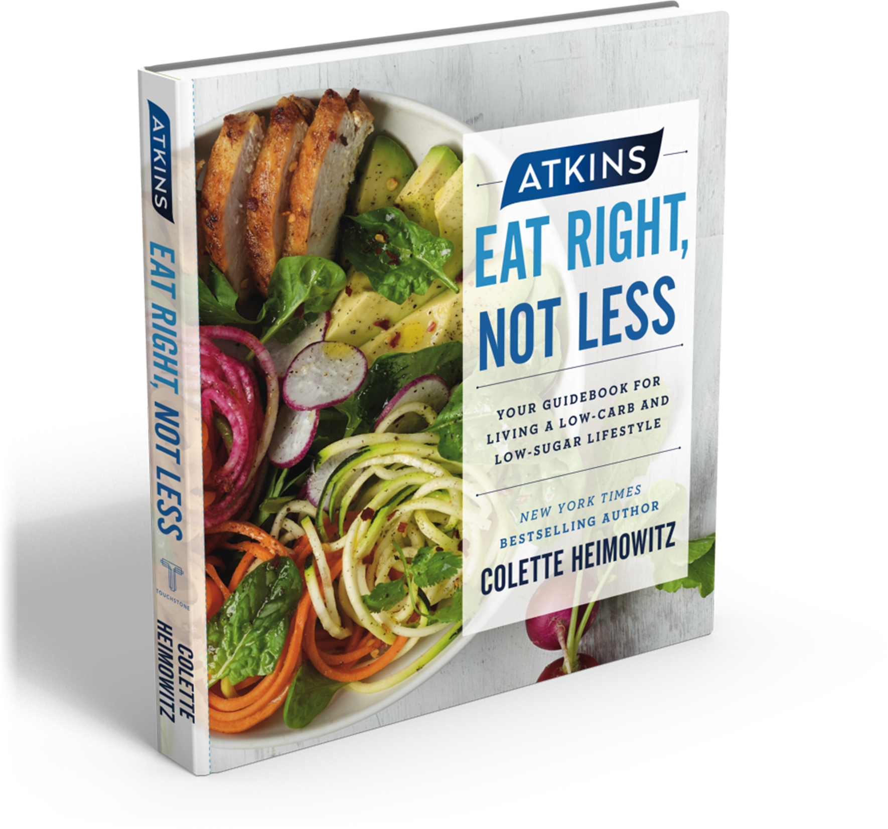 Eat Right, Not Less (1800x1800), Png Download