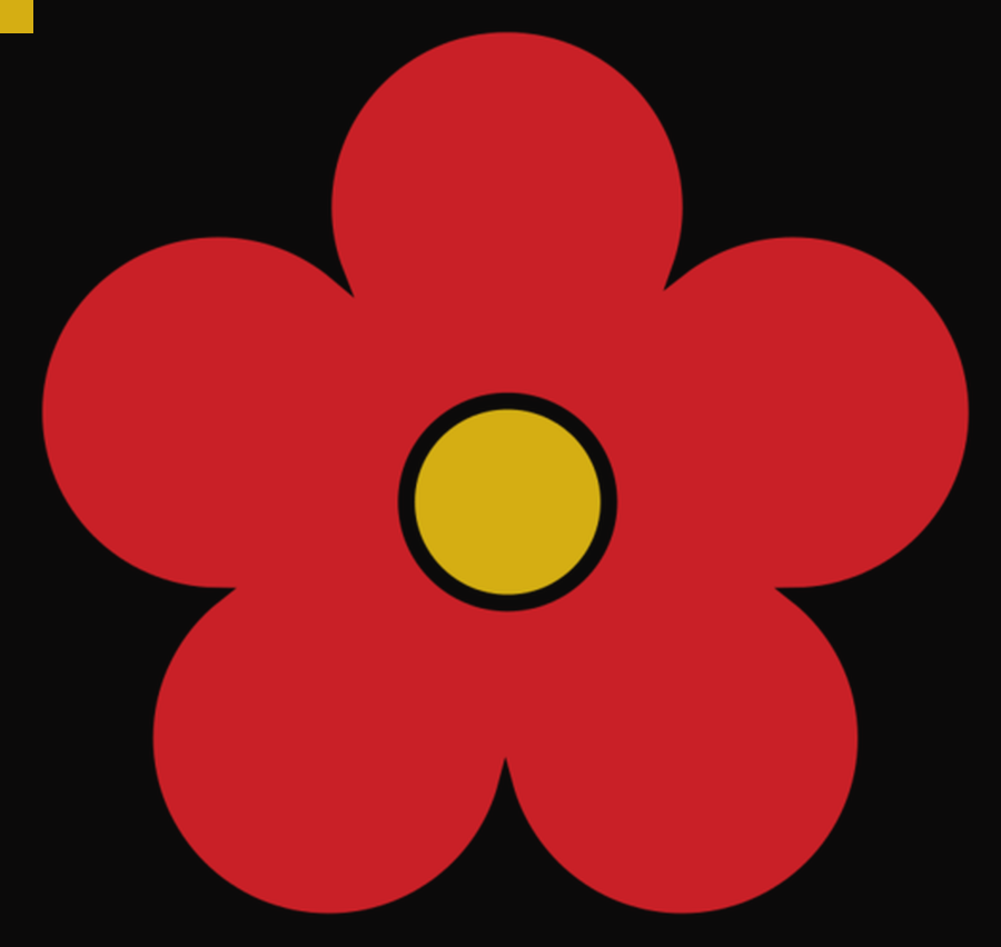 Pretty Flowers Arts Set Semi Exclusive Clip Art Set - Clipart Of Single Flower (900x852), Png Download