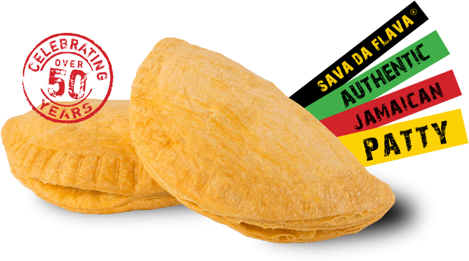 Patty With Tags Png - Jamaican Beef Patty Png (1172x659), Png Download