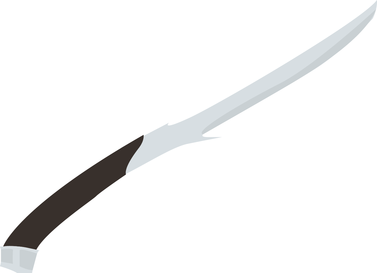Hey All I'm Trying To Illustrate My Worldbuilding Project, - Knife (1275x925), Png Download