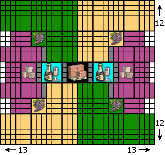 Layout Sugarvineyardchampagne - Anno 2070 Champagne Layout (800x800), Png Download