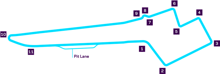 Zurich E Prix Layout - Riyadh Street Circuit (700x400), Png Download