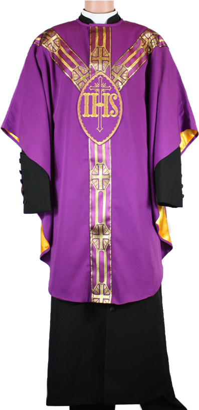 Clergy Chasuble - Clergy (600x816), Png Download