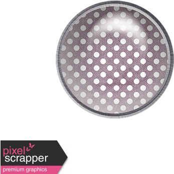 Purple Polka Dots Brad - Circle (456x456), Png Download