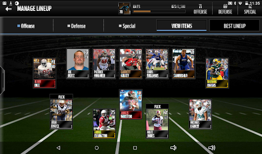 Photo - Madden Nfl Mobile (530x311), Png Download