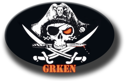 59eda9ddcef0e Grkenlogobig2 - Skull And Crossbones Flags (454x283), Png Download