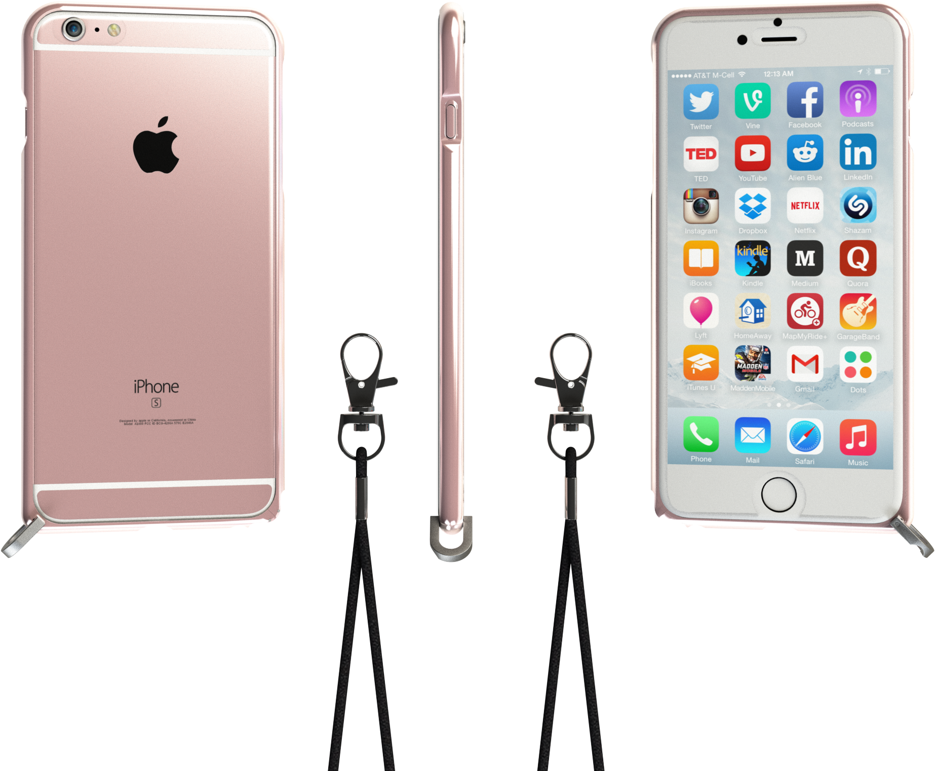 Iphone6s Case Designed For Amazon Seller - Bookend 76818r 5 Port Usb Charger (2000x2000), Png Download