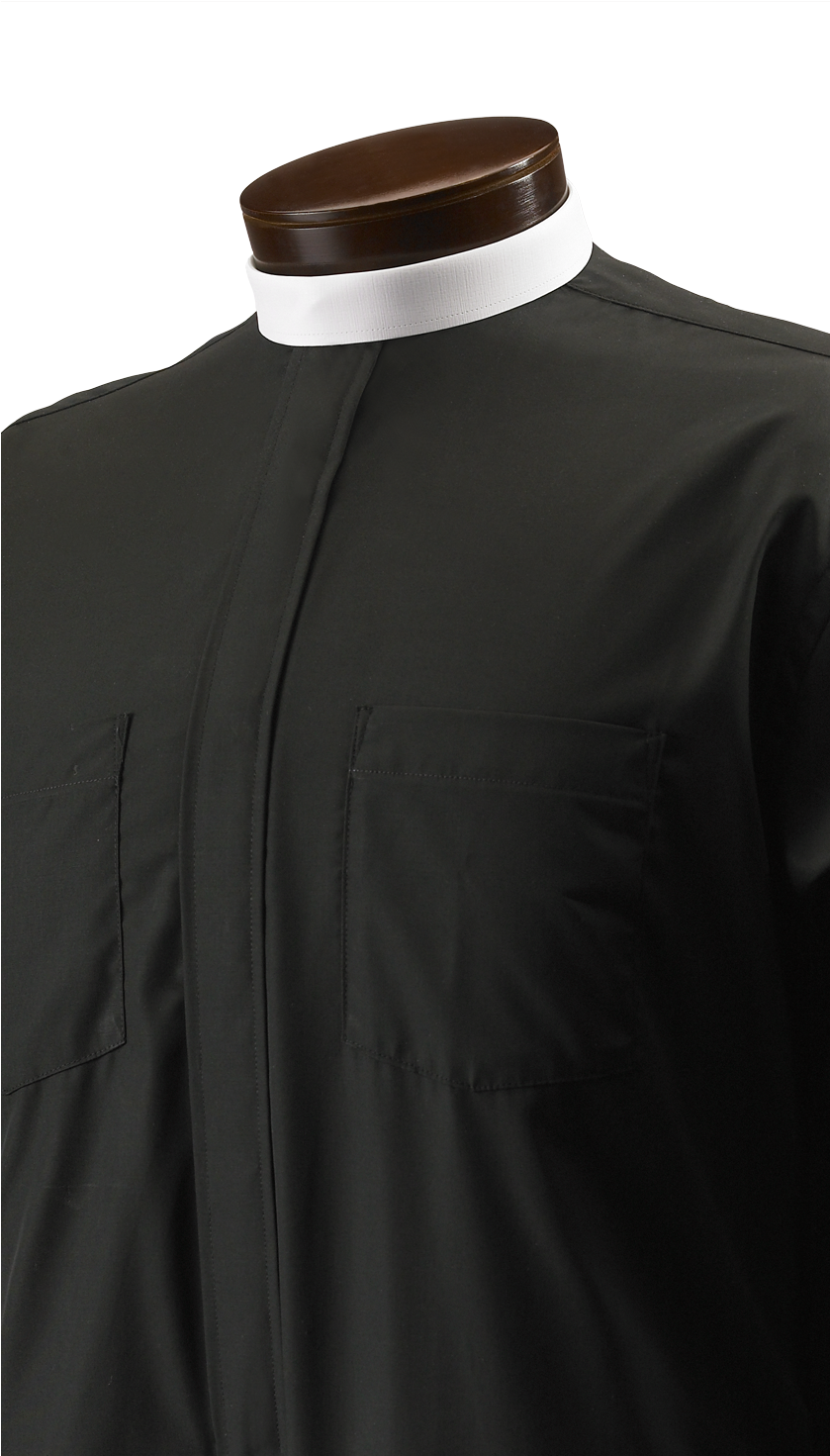 Clergy Shirts - Collar (838x1600), Png Download