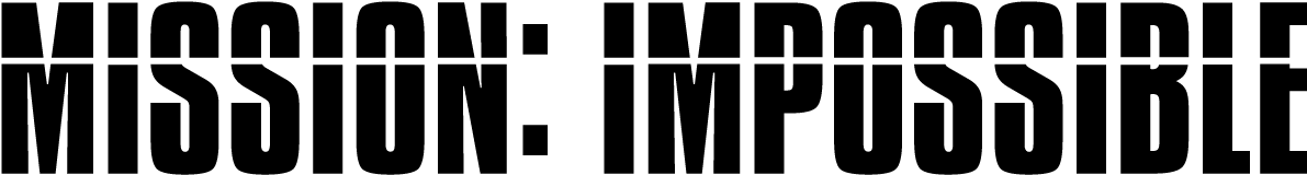 Mission - Impossible - Mission Impossible Schriftart (1200x300), Png Download