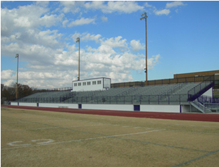 Bleachers - Race Track (502x362), Png Download