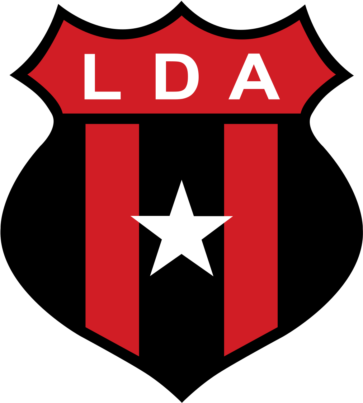 Escudo De La Liga Deportiva Alajuelense (1200x1296), Png Download