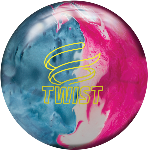 60 106064 93x Twist Sky Blue Pink Snow 1600x1600 - Brunswick Twist Bowling Ball (600x600), Png Download