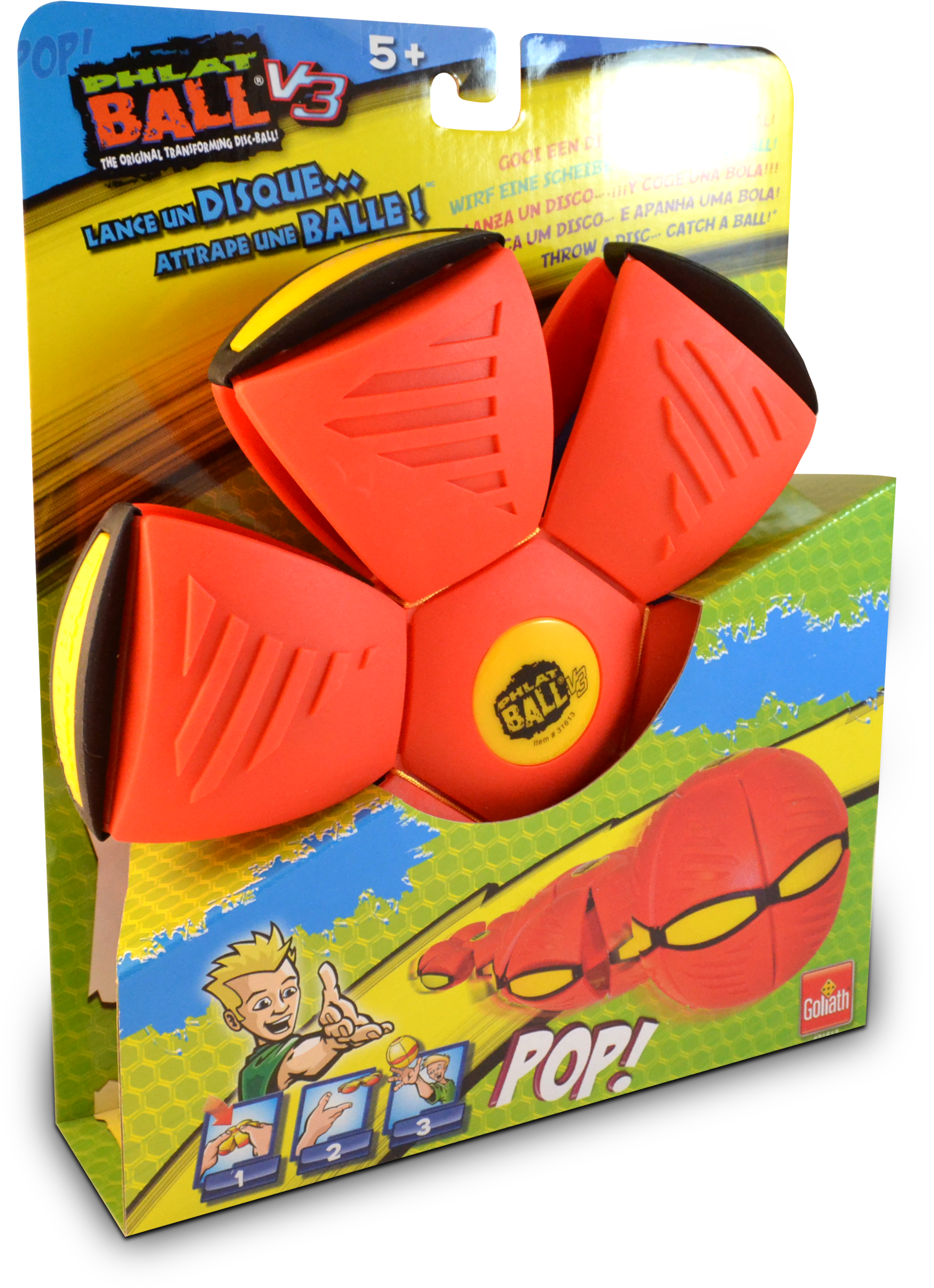 Spellen En Speelgoed - Goliath Phalt Ball (outdoor , Garden Toys , Aiming (4608x3072), Png Download