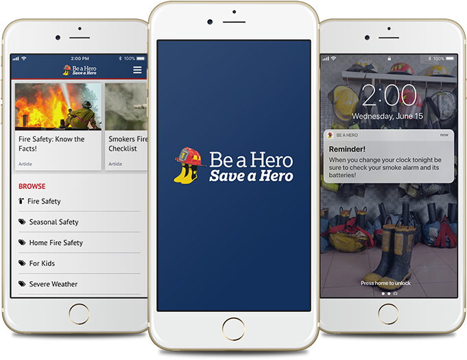 The National Fallen Firefighters Foundation And The - Fire Safety App (800x600), Png Download