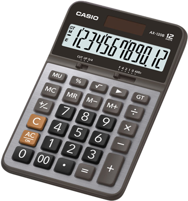 Calculadora Casio Ax-120b - Casio Calculator Js 20b (415x415), Png Download