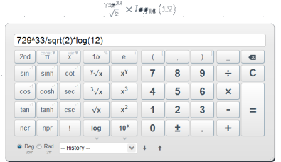 Mouse Input - Fraction In Calculator Sign (420x372), Png Download