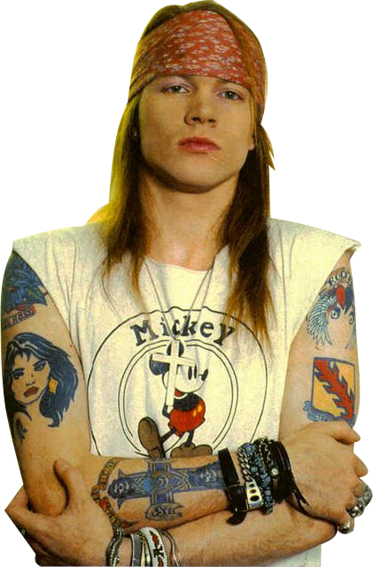 Todos Los Renders Estan Hechos Por Mi Para La Comunidad - Axl Rose Arm Tattoos (421x640), Png Download
