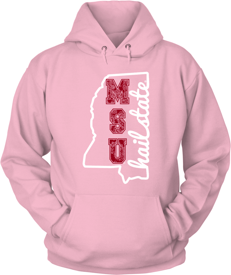 Mississippi Outline Hail State Shirt Mississippi State - Mama Bird - Air Force Falcons - Gildan Unisex Pullover (1000x1000), Png Download