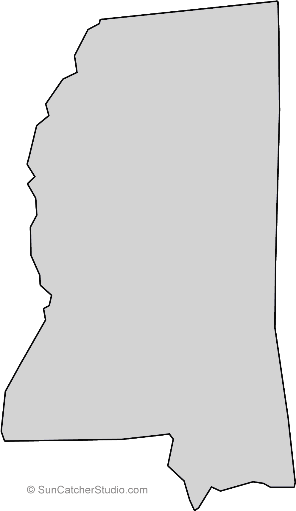 Mississippi - Cricut (1129x1754), Png Download