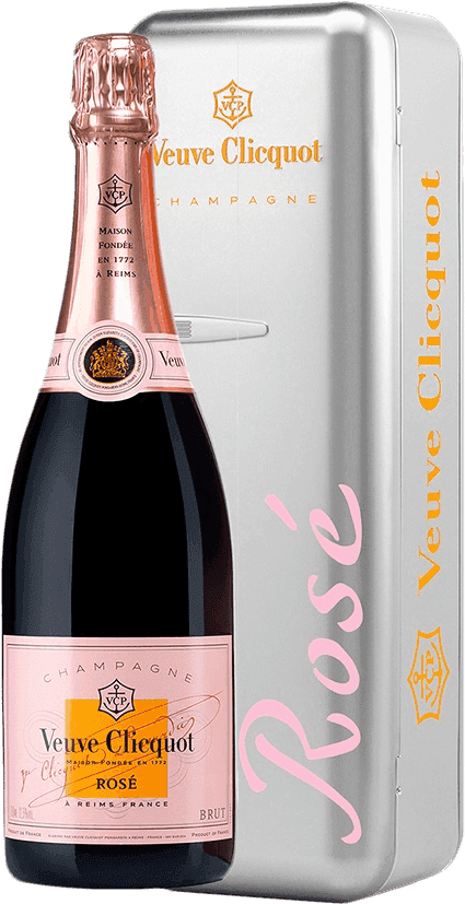 Veuve Clicquot Metal Fridge Rose Nv - Veuve Clicquot Ponsardin Champagne Brut Rose (900x900), Png Download