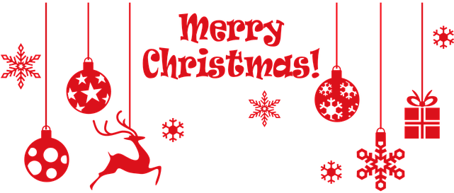 Merry Christmas Icon Png (640x320), Png Download