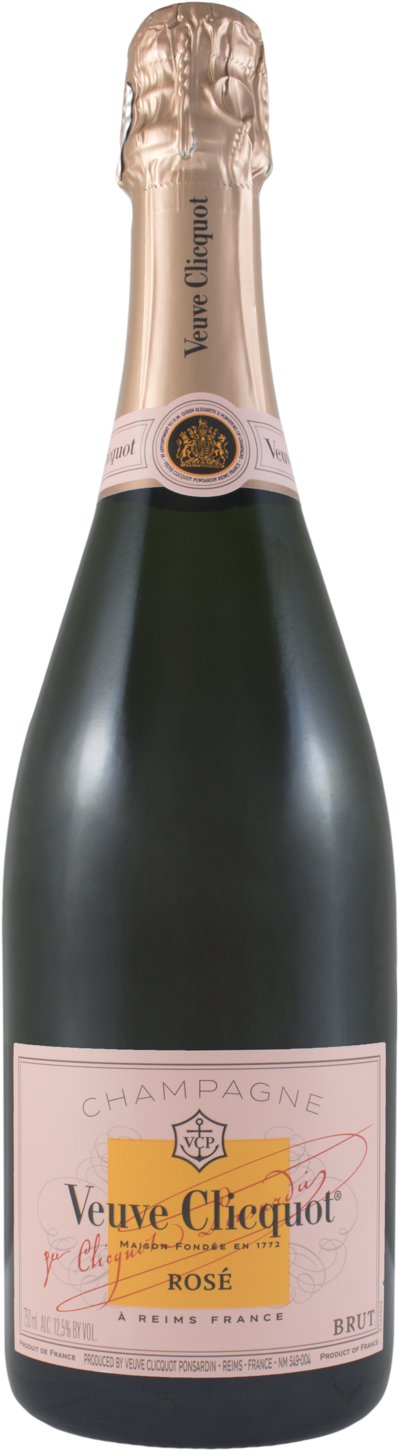 Iphone Label Thumb - Veuve Clicquot Brut Champagne - 750 Ml Bottle (1278x4643), Png Download